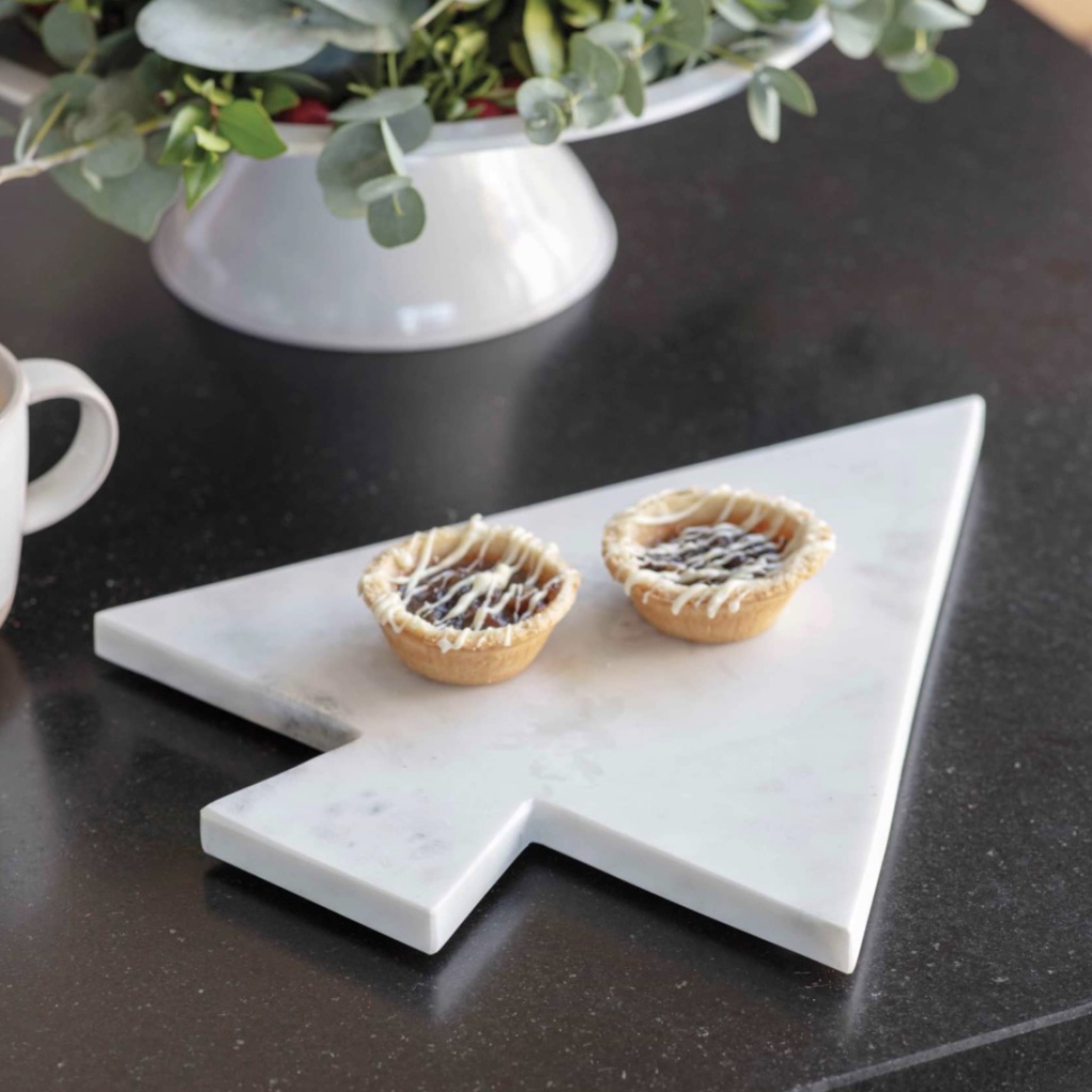 Christmas Tree Serving Board - detail view