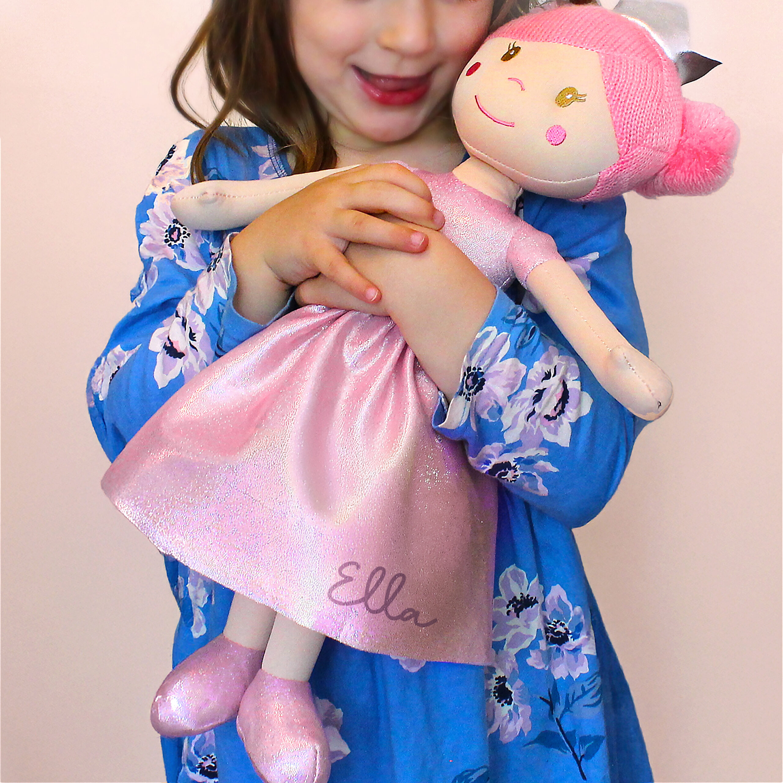 Personalised Princess Ballerina Rag Doll - lifestyle shot