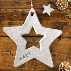 Personalised Star Decoration - main product image