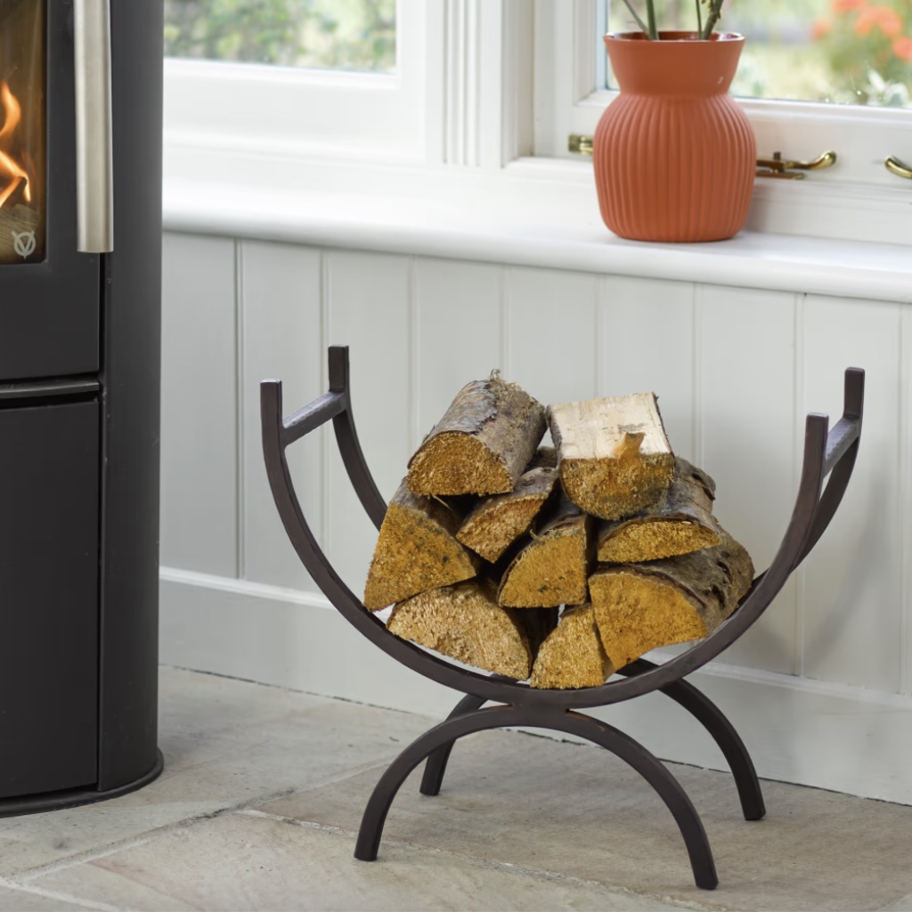 Wrought Iron Log Holder - main product image