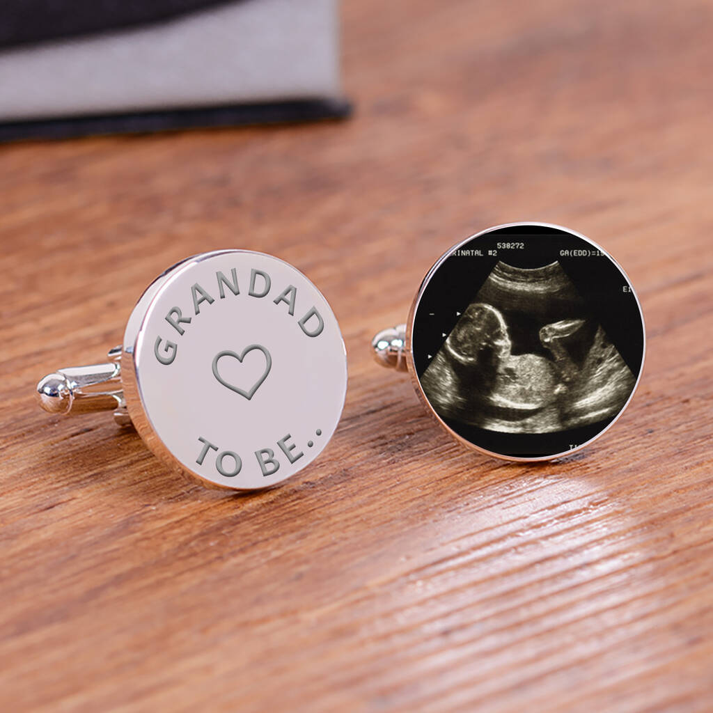 Baby Scan Cufflinks - detail view