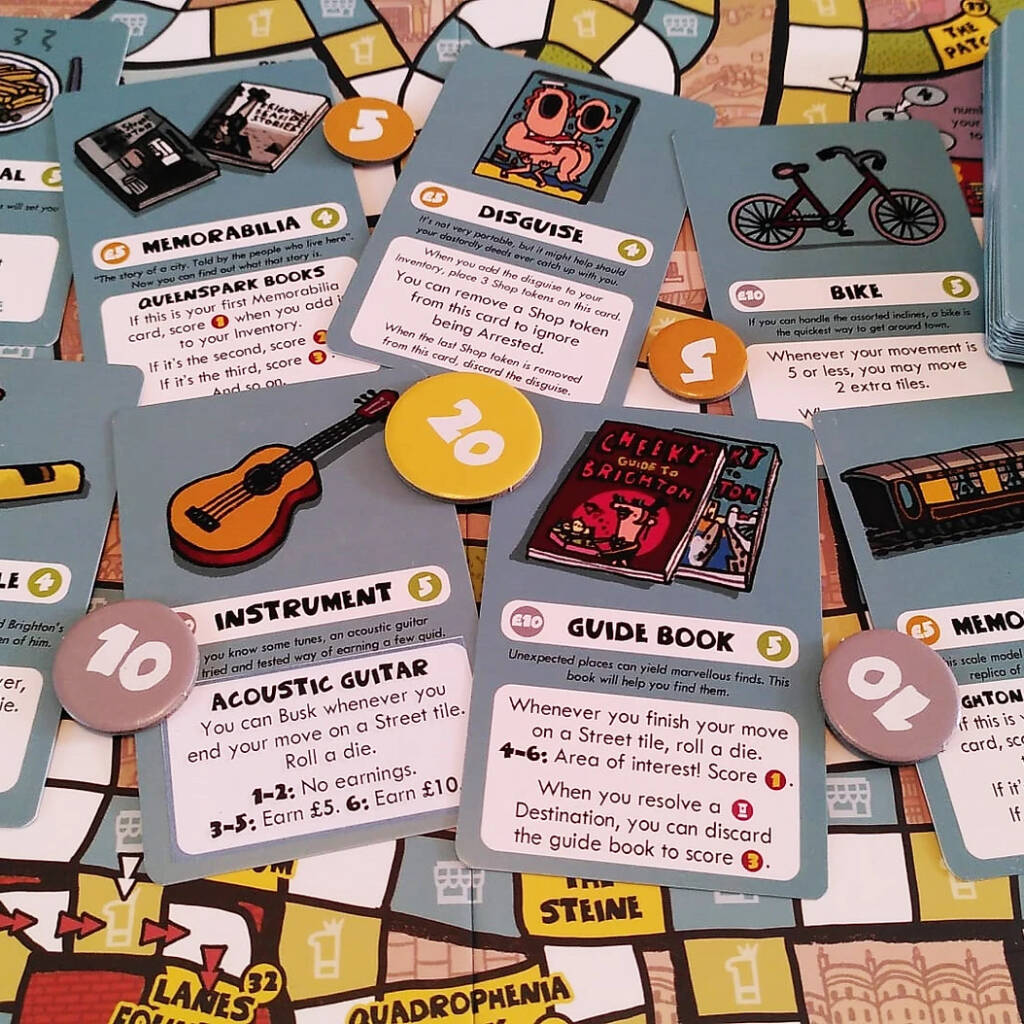 Bn1: A Board Game All About Brighton - alternative angle