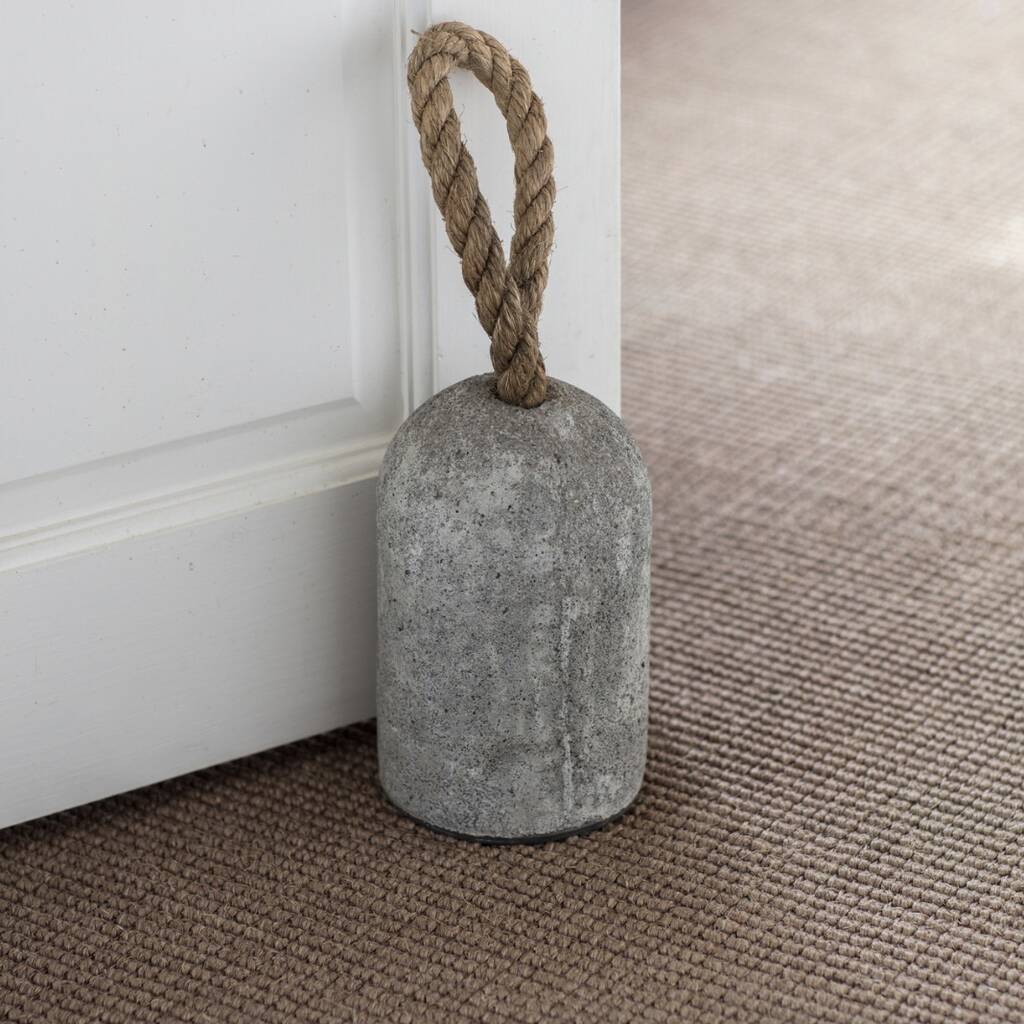 Cement Door Stop - lifestyle shot