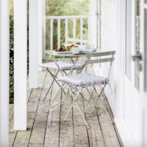 Clay Folding Table and Chair Bistro Set: Perfect for UK Patios & Balconies - main product image