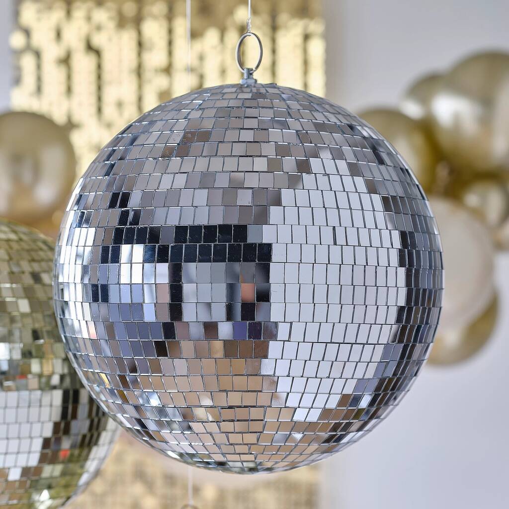 Disco Ball Hanging Decoration - lifestyle shot