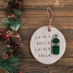 Gin Christmas Tree Ornament - main product image