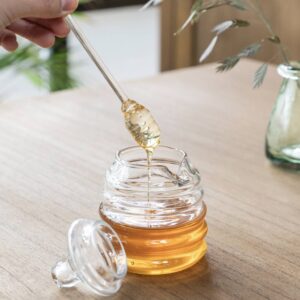 Glass Honey Pot - main product image