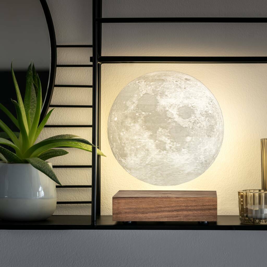 Levitating Moon Lamp - lifestyle shot