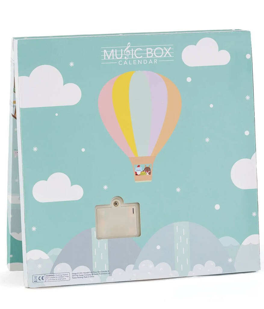 Musical Christmas Advent Calendar - lifestyle shot