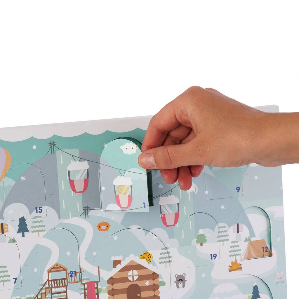 Musical Christmas Advent Calendar - alternative angle