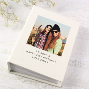 Personalised Birthday Photo Album With Sleeves - main product image