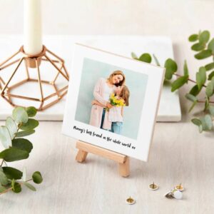 Personalised Ceramic Photo And Mini Easel - main product image