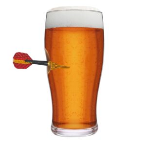 Personalised Dart Beer Glass - main product image