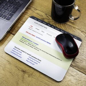 Personalised Father's Day Web Search Mouse Pad - main product image