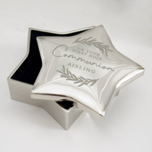 Personalised First Holy Communion Star Trinket Box - main product image