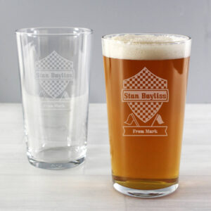 Personalised Formula One Pint Glass - main product image