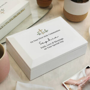 Personalised Holy Communion Jewellery Box - main product image
