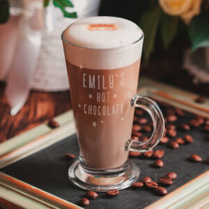 Personalised Hot Chocolate Glass - main product image