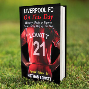 Personalised Liverpool 'On This Day' Book - main product image