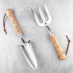 Personalised Luxury Trowel And Fork Set - main product image