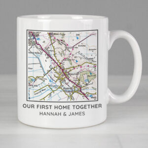 Personalised Map Mug - main product image