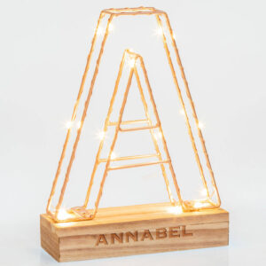 Personalised Name Letter Light - main product image