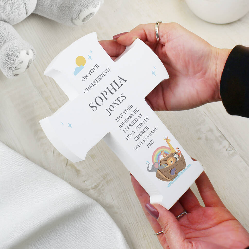 Personalised Noah's Ark Christening Gift - main product image