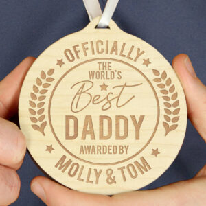 Personalised 'Officially The Best' Medal - main product image