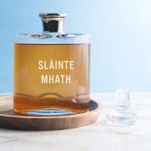 Personalised Platinum Necked Decanter - main product image
