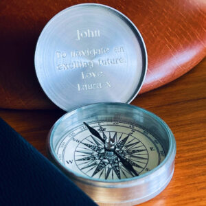 Personalised Pocket Compass - main product image