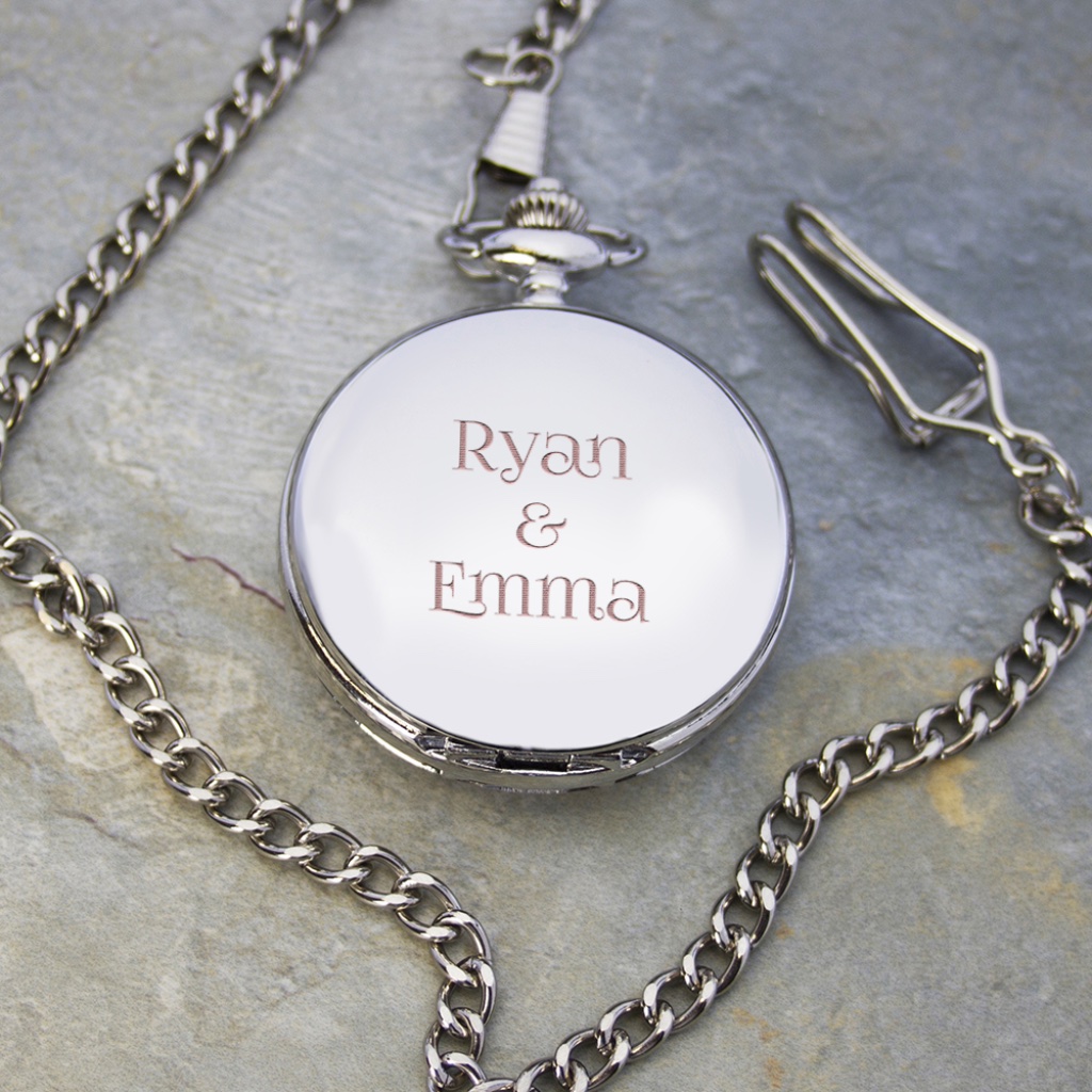 Personalised Pocket Watch - lifestyle shot