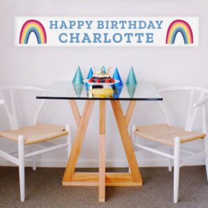 Personalised Rainbow Banner - main product image