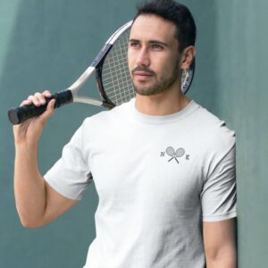 Personalised Unisex Tennis T-Shirt - main product image