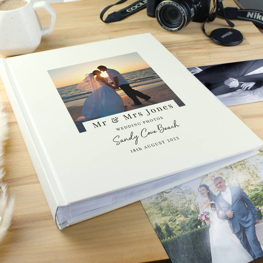 Personalised Wedding Photo Album - main product image