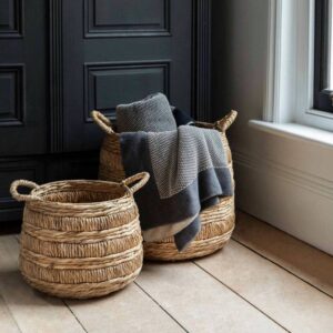 Set Of Two Woven Baskets - main product image
