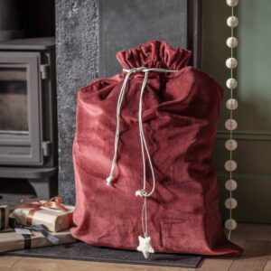 Velvet Christmas Sack - main product image