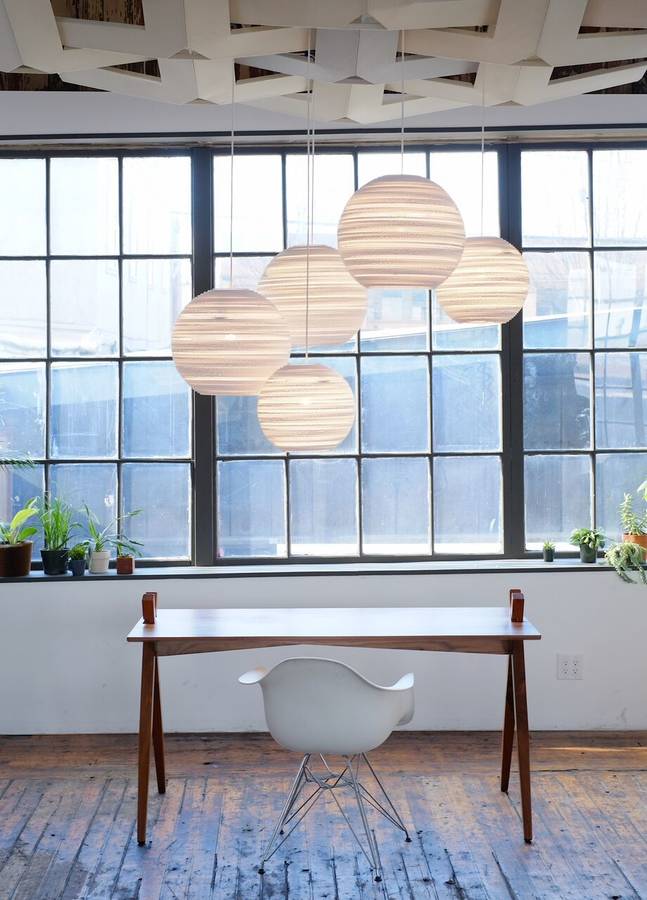 White Moon Scrap Light - alternative angle