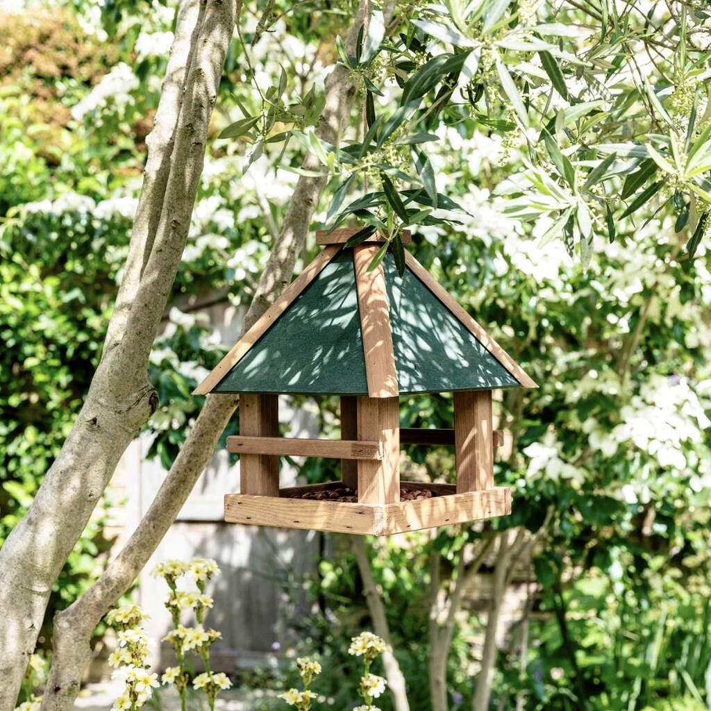 Wooden Bird Feeder - main product image