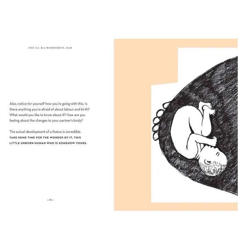 'You'll Be A Wonderful Dad' Gift Book - alternative angle