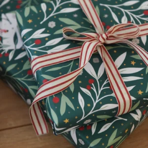 Christmas Foliage Wrapping Paper - main product image