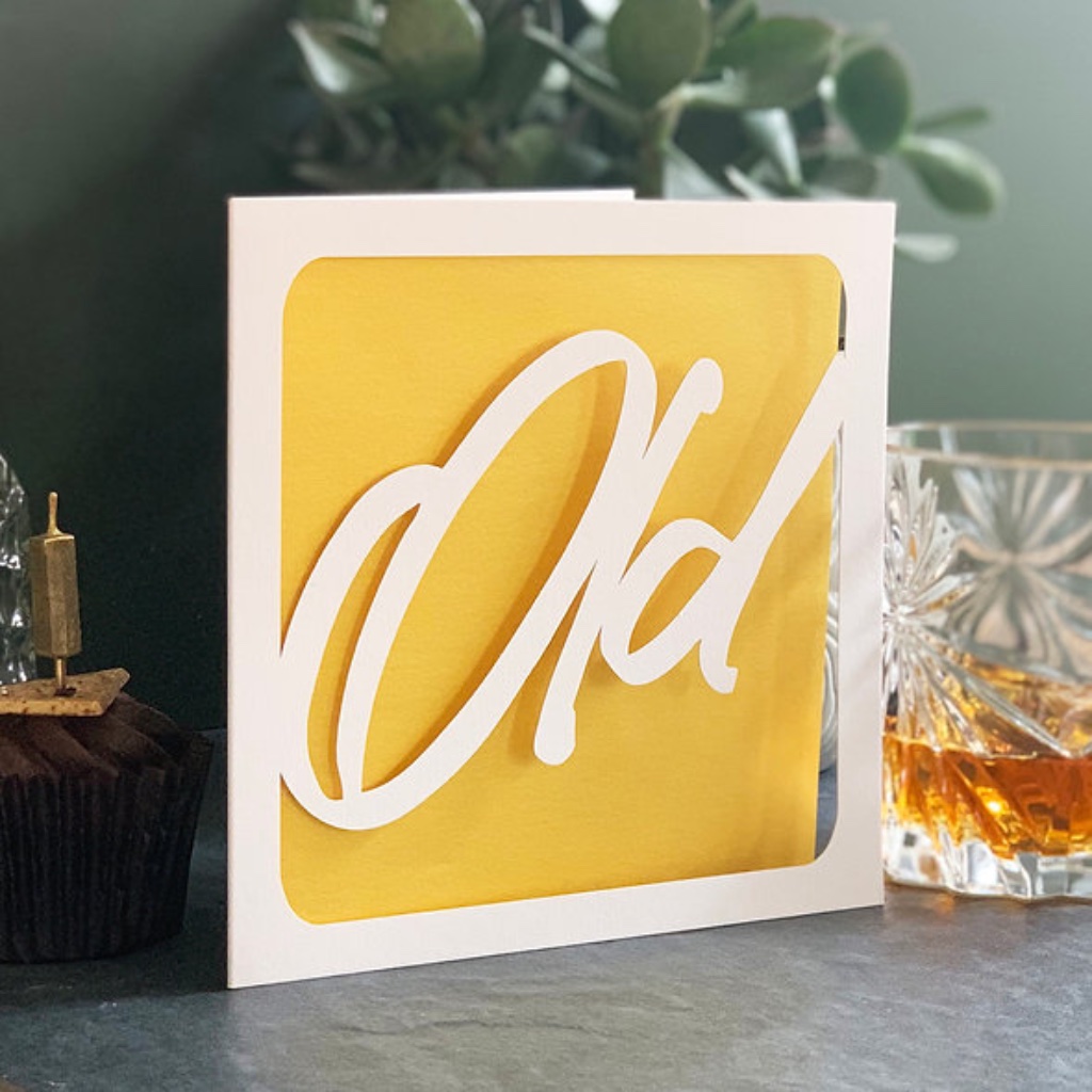 Old Birthday Card - main product image