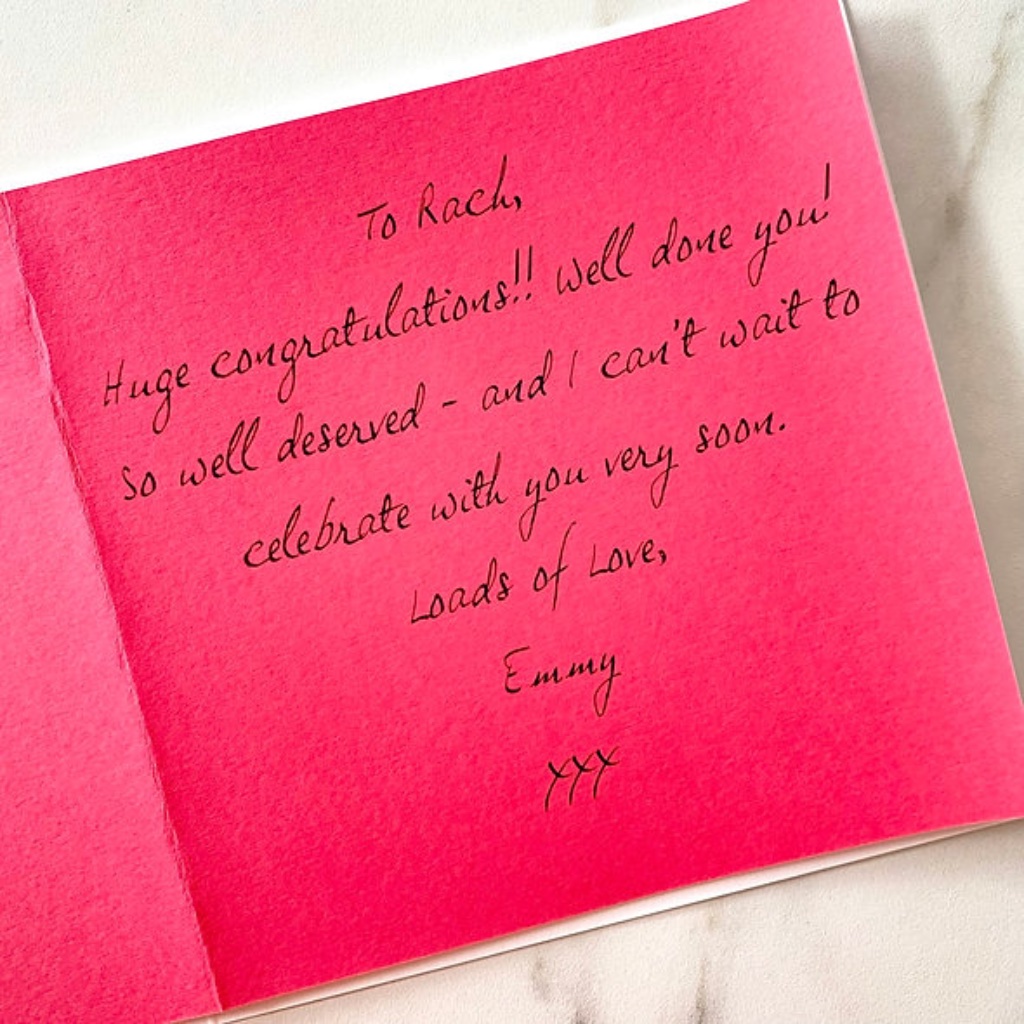 Driving Test Congratulations Card - alternative angle