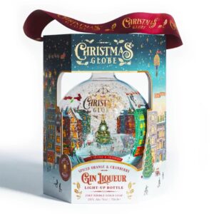 Light Up Snow Globe Spiced Orange & Cranberry Gin Liqueur 70cl - Thumbnail 2