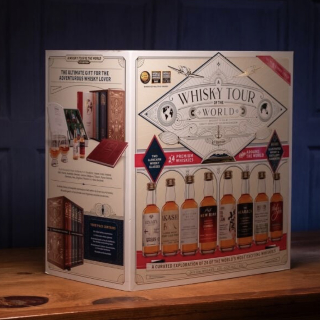 A Whisky Tour Of The World 2025 2nd Edition - packaging view