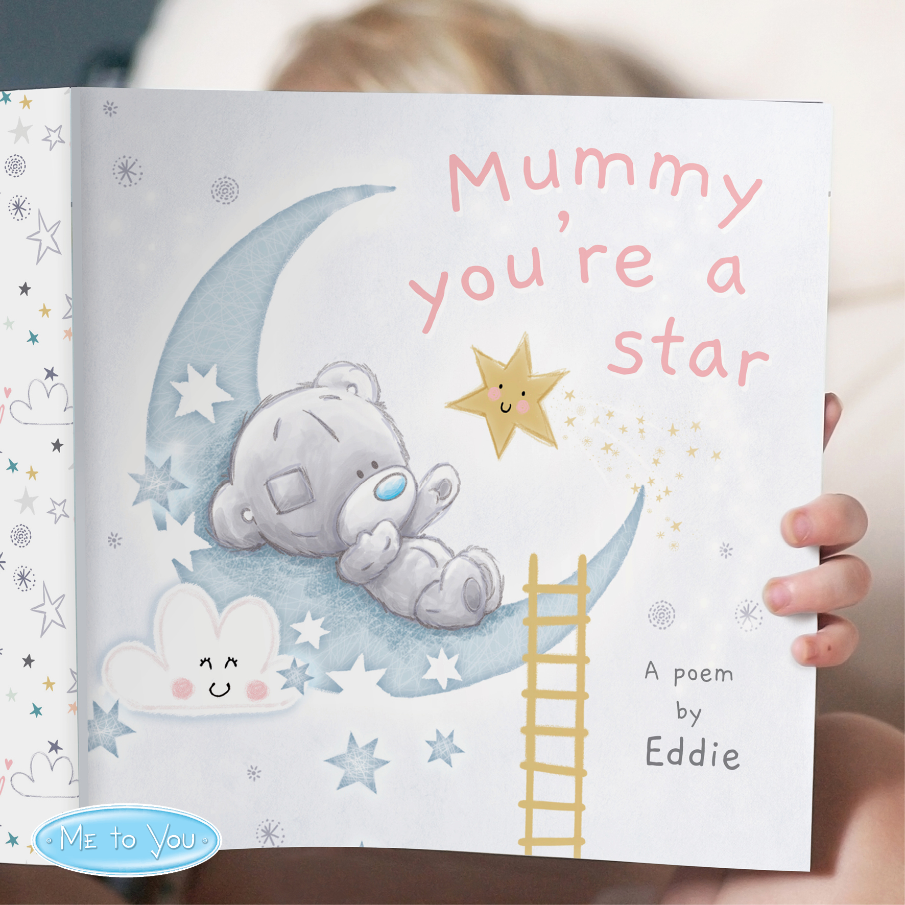 Personalised 'Mummy You're A Star' Poem Book - Image 2