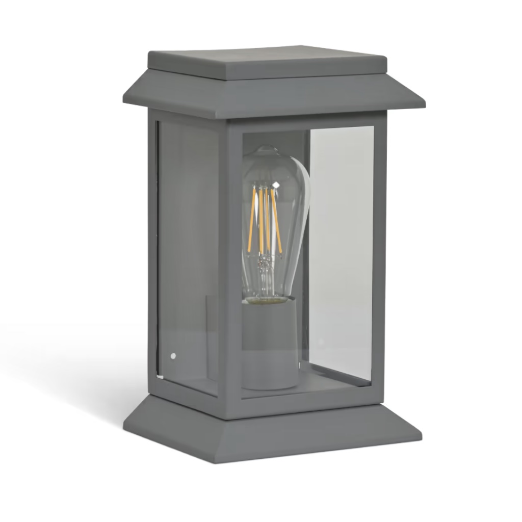 Carbon Steel Lantern Wall Light - Image 2