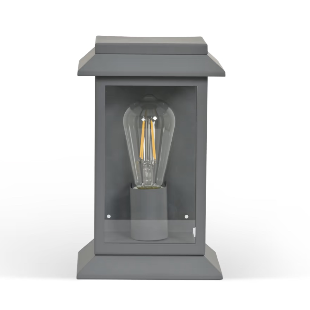 Carbon Steel Lantern Wall Light - Image 3