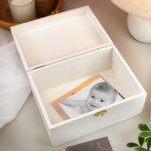 Personalised Photo Upload Memorial Keepsake Box - Thumbnail 4