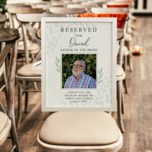 Personalised Reserved For Photo Upload Poster Frame - Thumbnail 3